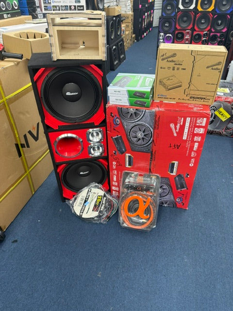 12 INCH CHUCHERO BUNDLE PLUS 12 INCH SUB