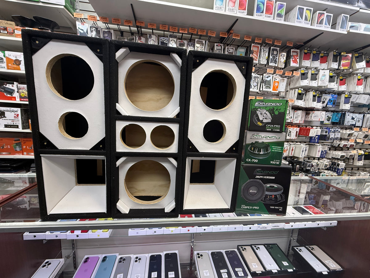 8 INCH 2 LA SETUP WITH CX CX8PE31-PRO | PRO AUDIO 8'' MIDRANGE SPEAKER | 1600W MAX | 8ohm