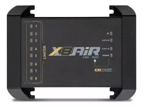 X8 AiR 8 Channel DSP Digital Audio Processor Bluetooth App Control iOS Android