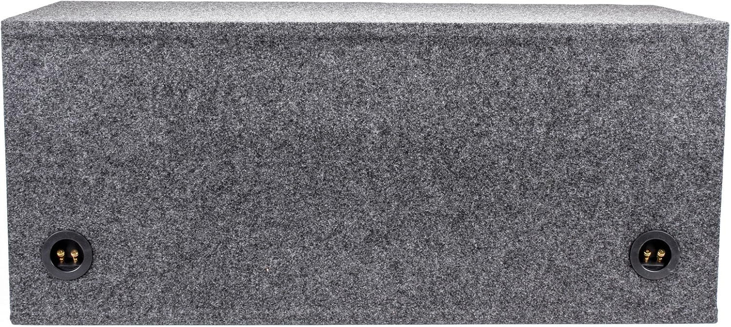 Qpower 15" Dual Vented Round Box