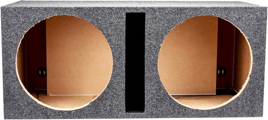 Qpower 15" Dual Vented Round Box