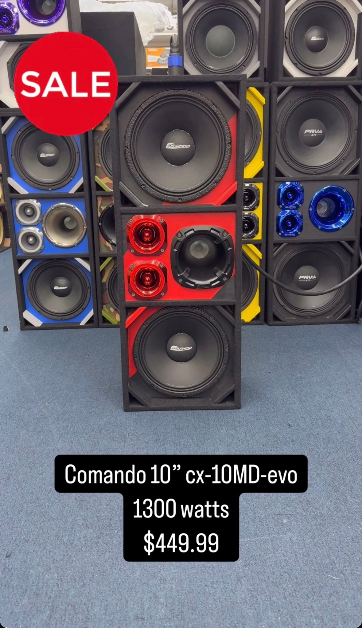 10” Comando Chuchero CX-10md-evo