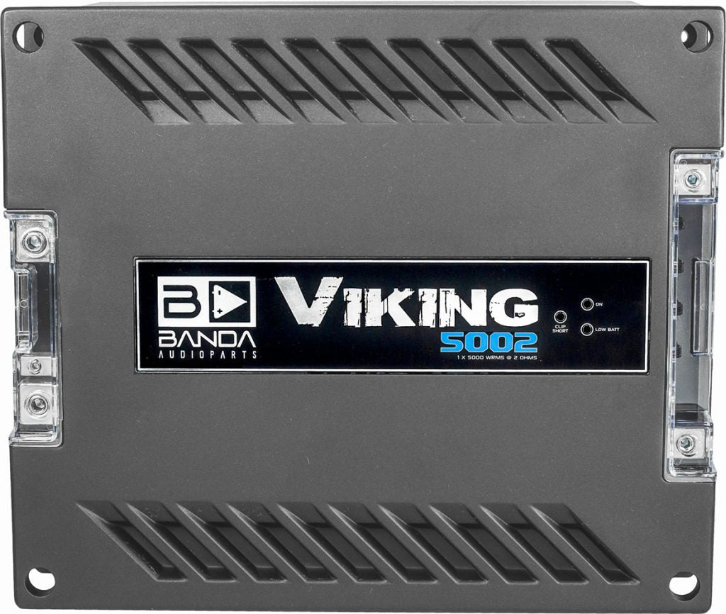 Banda AudioParts Viking 5002 Car Amplifier 2 Ohms 5500 WRMS