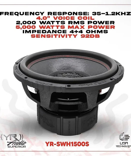 YR subwoofer 15 YR-SWH1500S