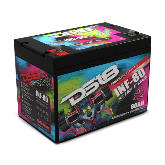 DS18 Infinite 80 AH AGM Power Cell 12v Battery DD-INF-80