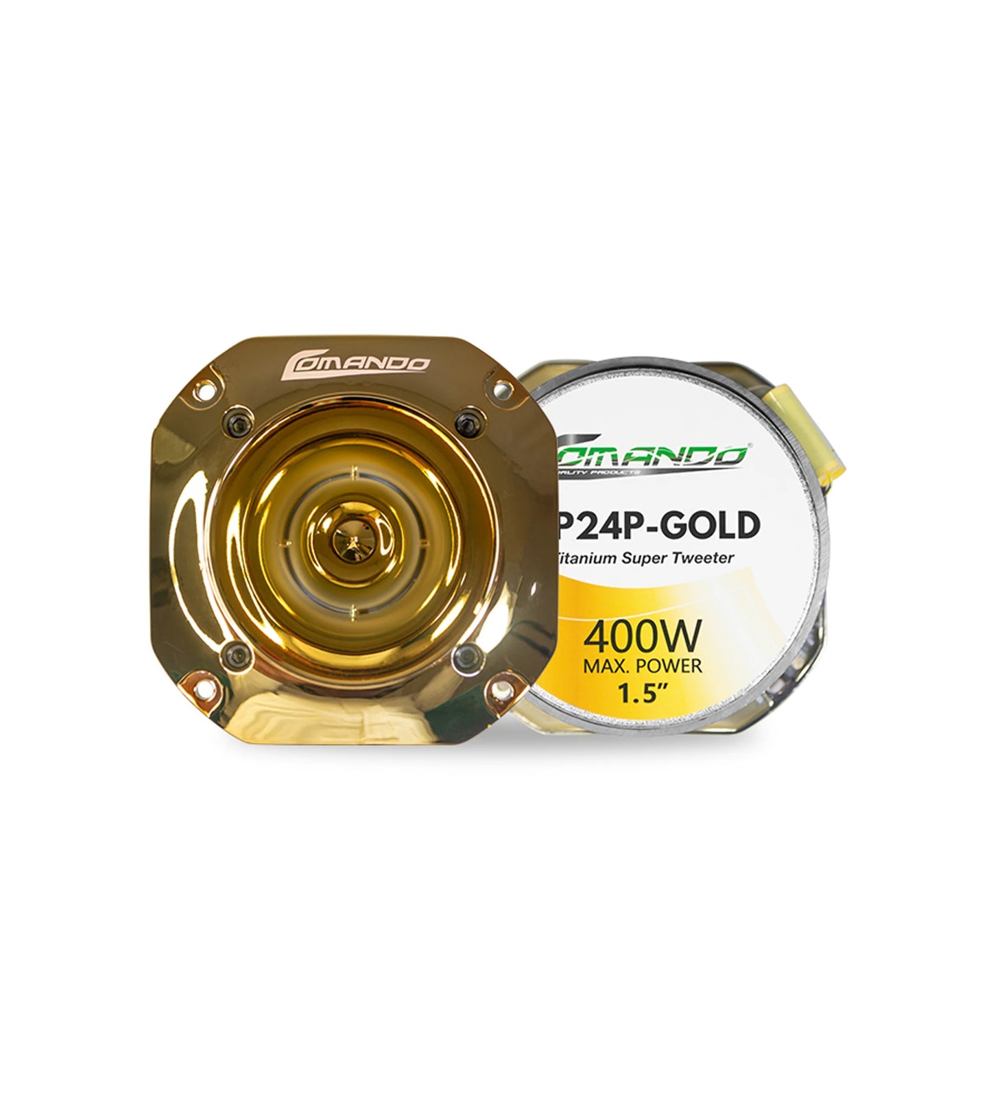 Comando audio Super Tweeter CP24P-GOLD | 1.5'' 400W MAX. | 4~8Ω