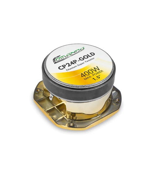 Comando audio Super Tweeter CP24P-GOLD | 1.5'' 400W MAX. | 4~8Ω