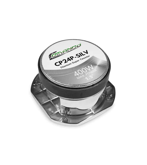 Comando audio Super Tweeter CP24P SLV | 1.5'' 400W MAX. | 4~8Ω