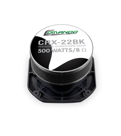 Tweeter Comando Comando audio Super Tweeter CRX-22BK | 1.5'' 500W MAX. | 8Ω – Orange ...